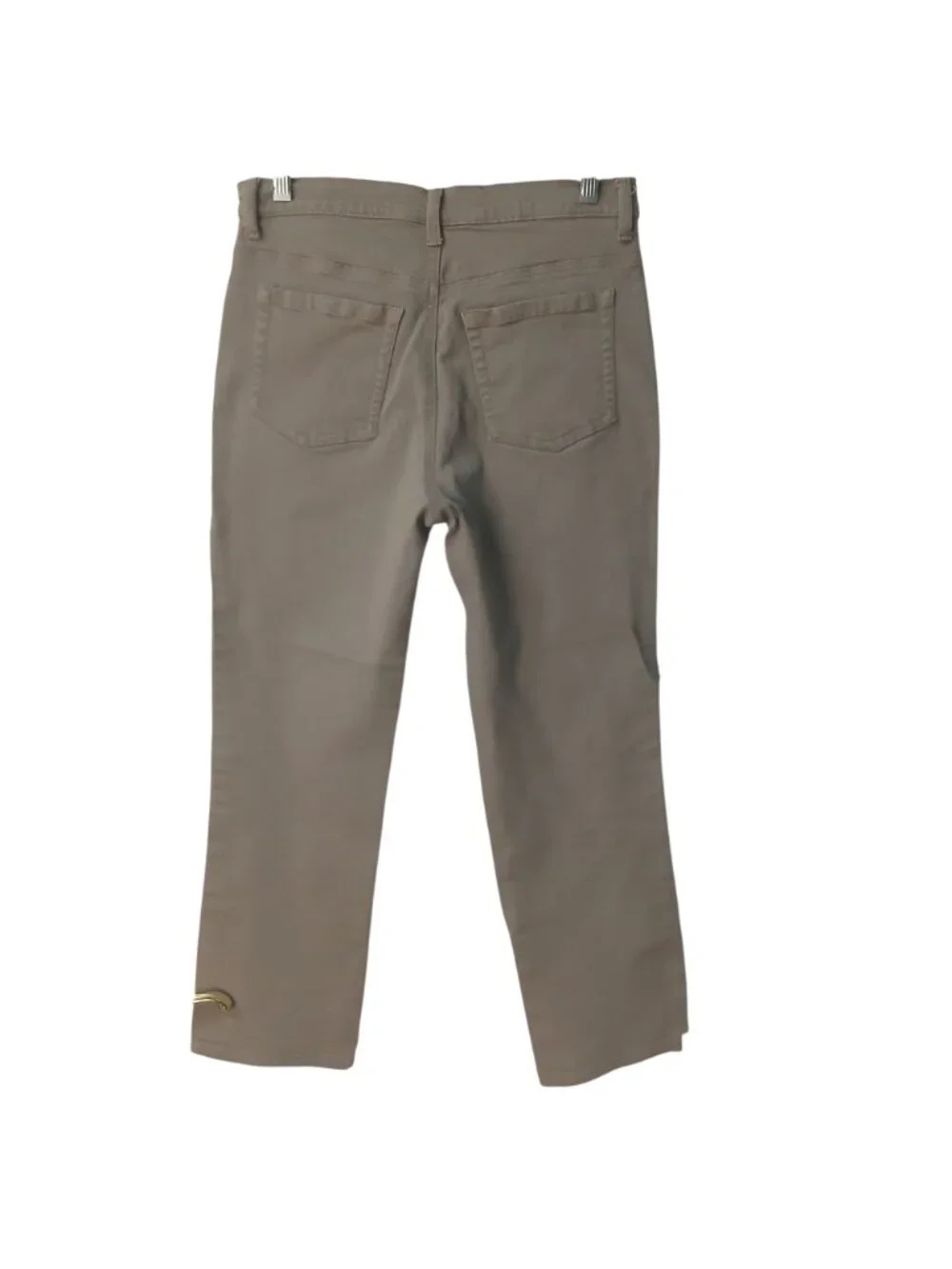 Gloria Vanderbilt Amanda Petite 8P Tan Pants 98% Cotton 2% Spandex #N-25 - Picture 2 of 12